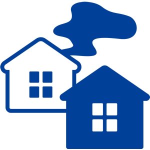 悪臭や異臭がひどく、近隣への影響が心配される