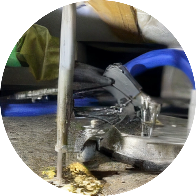 汚泥・汚染箇所高圧高温吸水洗浄