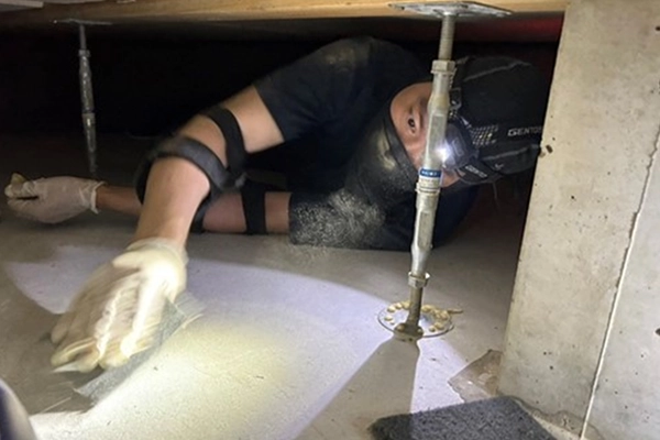 狭小箇所ケレン清掃