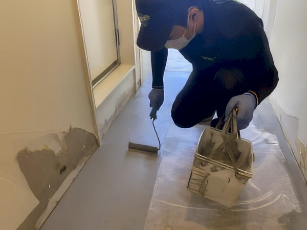 特殊コーティング剤の塗布による防臭処理