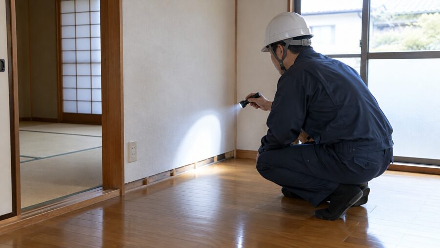 特殊清掃で壁紙・床材をどこまで撤去する？部分解体の判断基準