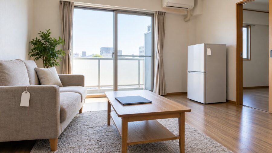 借り物の家具・家電がある部屋の特殊清掃｜返却先と処分の了承を分ける